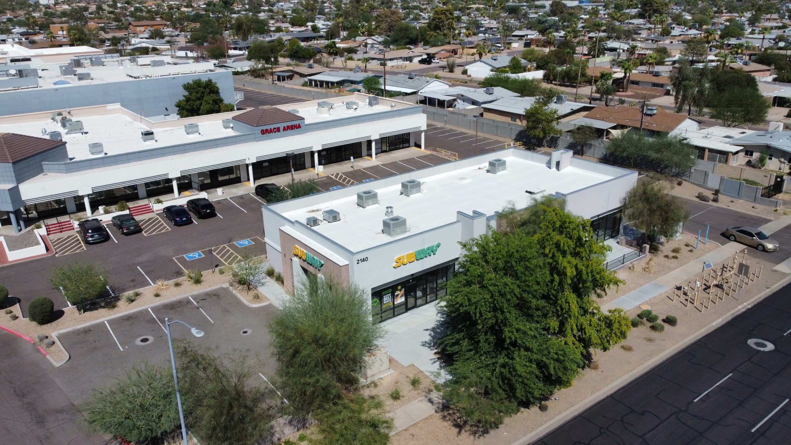 Aerial view
